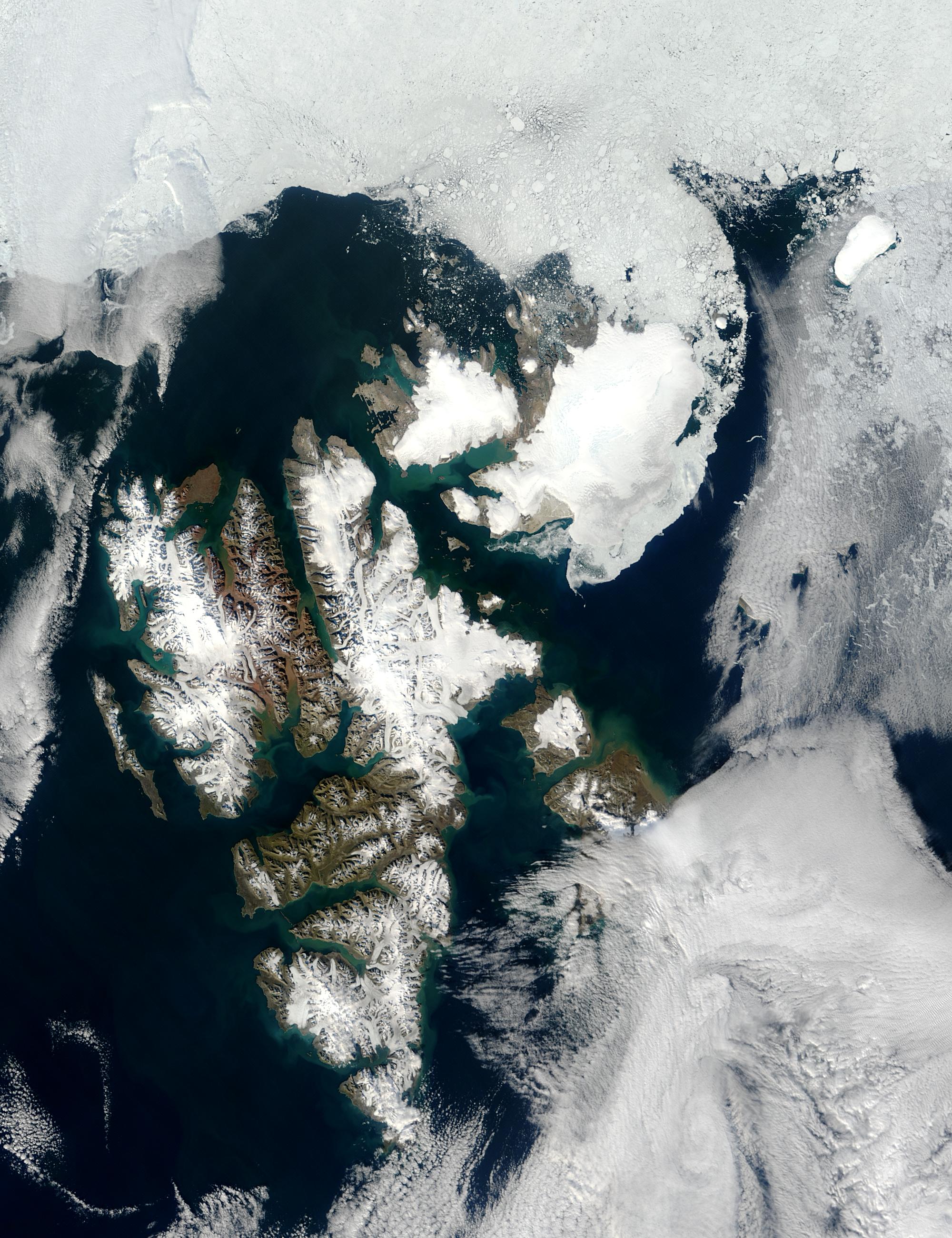 Svalbard Glacier Melting